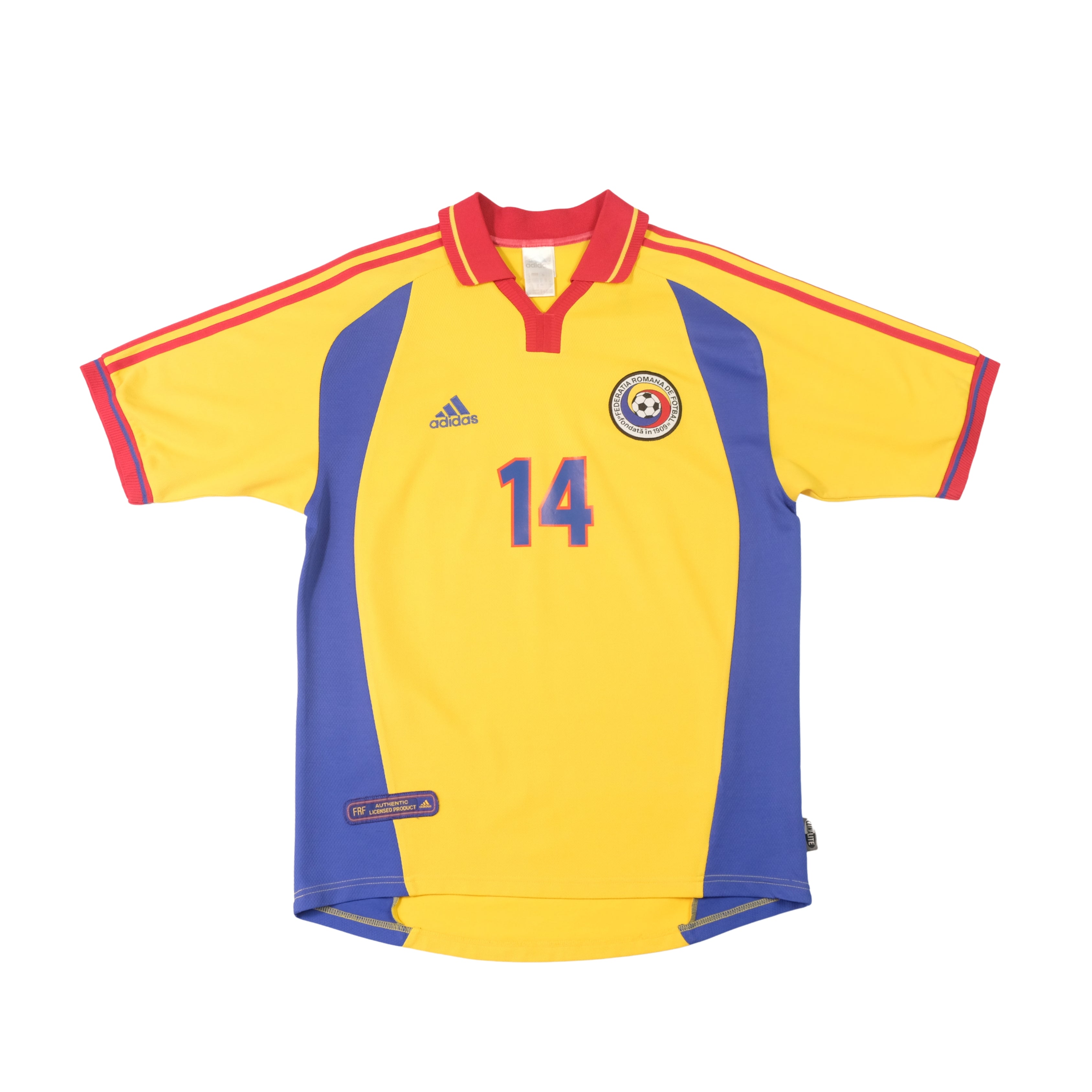2000/02 Romania Home Shirt Adidas Petre (M)