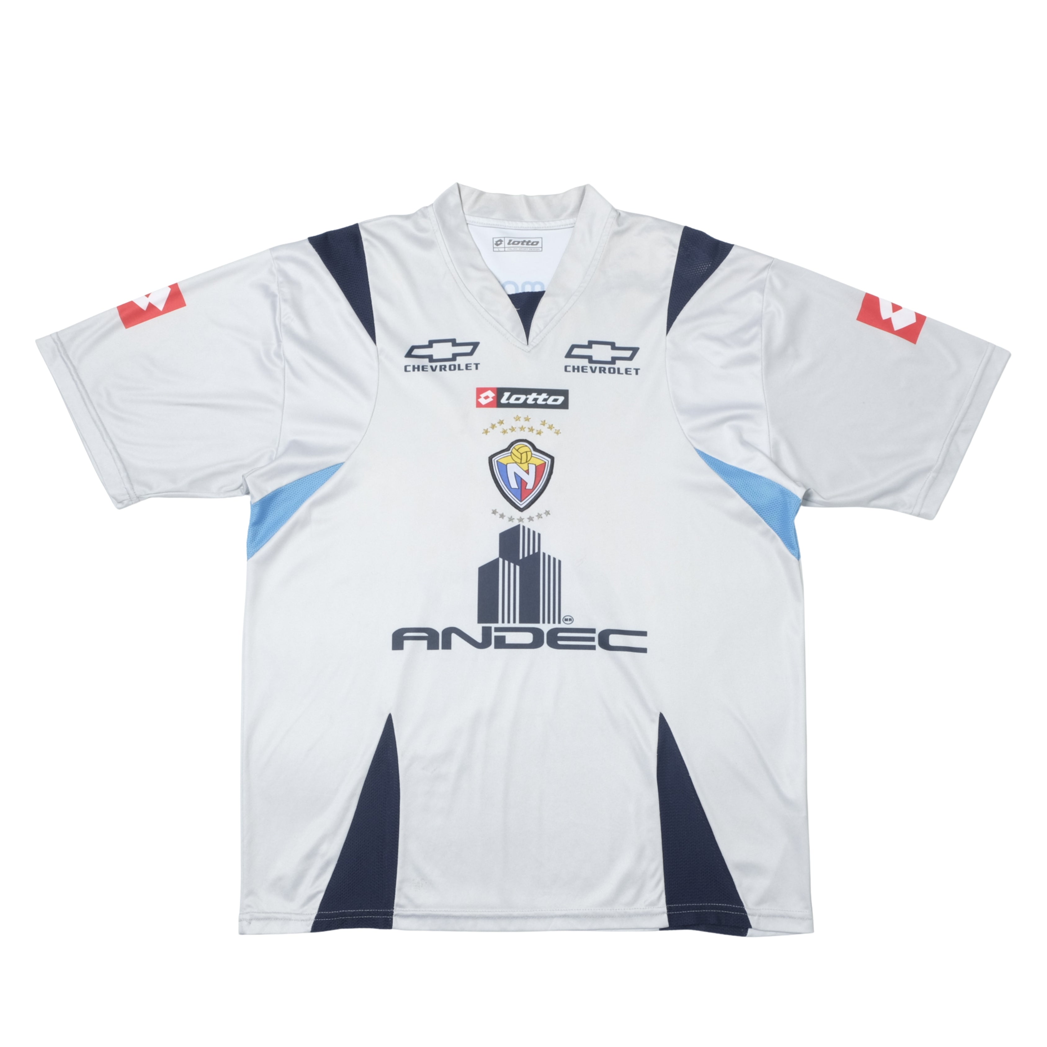 2007 Club Deportivo El Nacional (Ecuador) Away Shirt Lotto (XL)