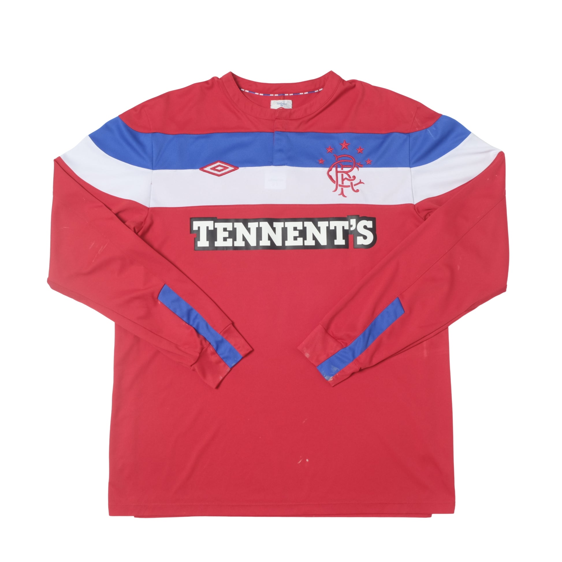 2011/12 Rangers Away Shirt Umbro Naismith (L)
