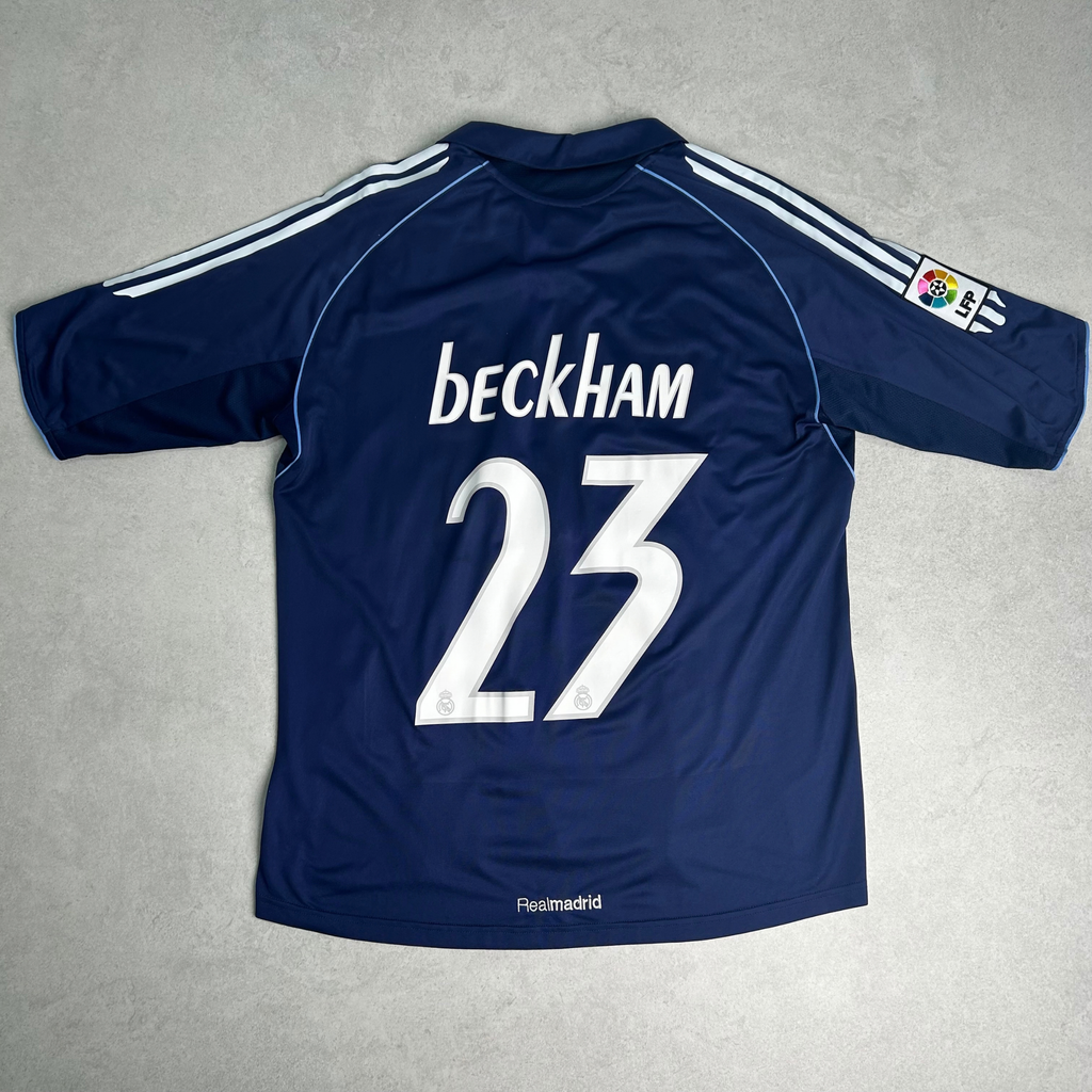 2005/06 Real Madrid Away Shirt Adidas Beckham (M/L)