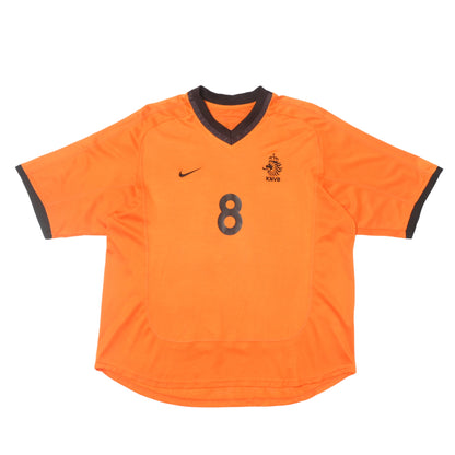 2000/02 Netherlands Home Shirt Nike Davids (Large/XL)