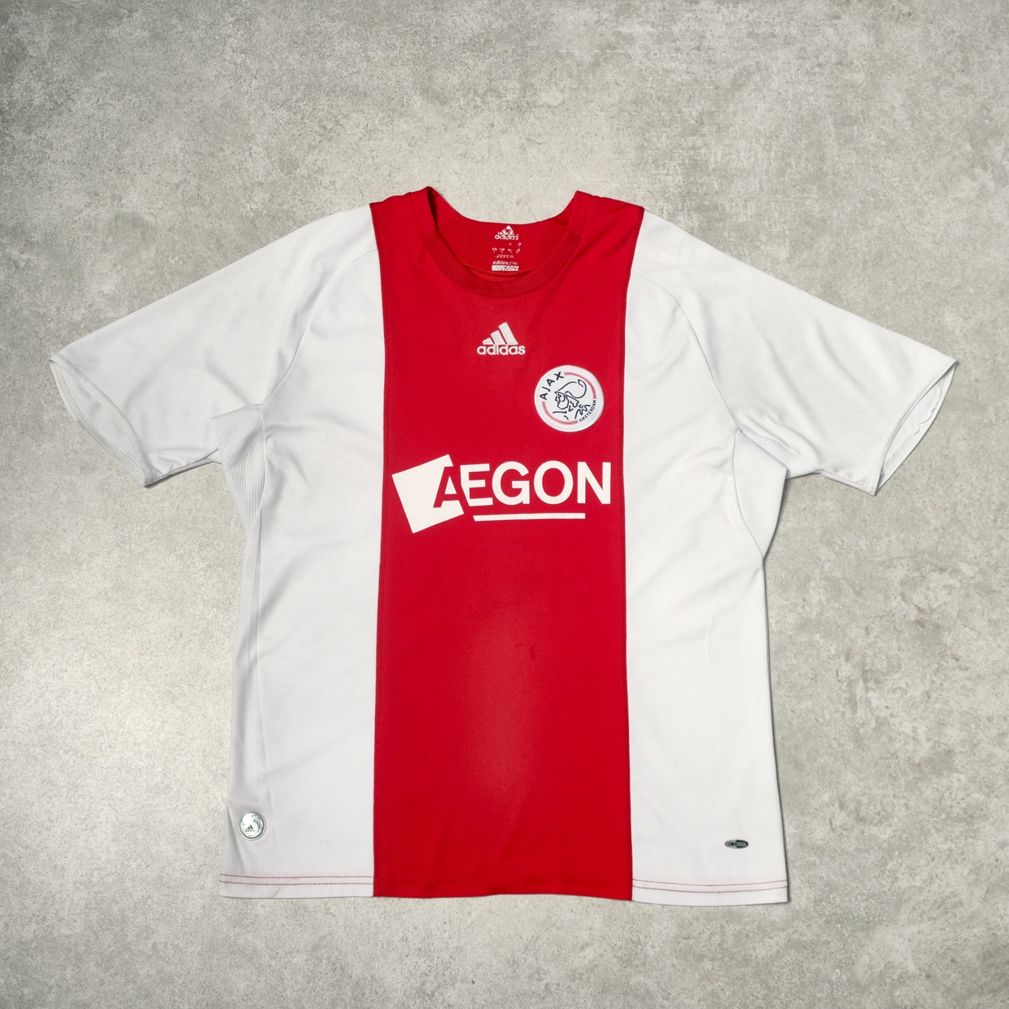 2008/09 Ajax Home Shirt Adidas Suarez (L/XL)