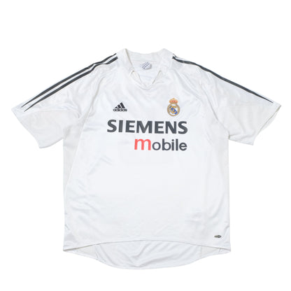 2004/05 Real Madrid Home Shirt Adidas Beckham (L/XL)