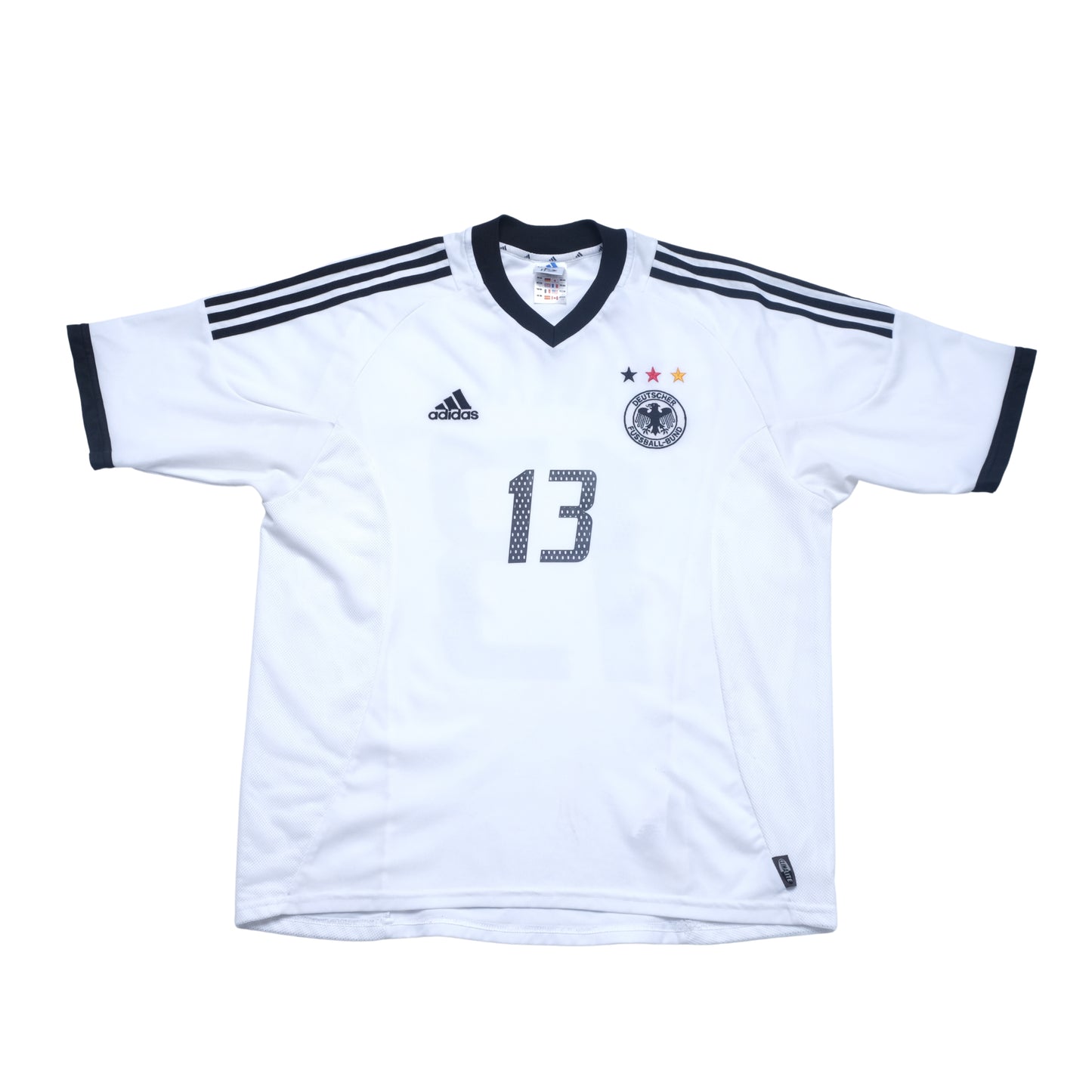 2002/03 Germany Home Shirt Adidas Ballack (L)