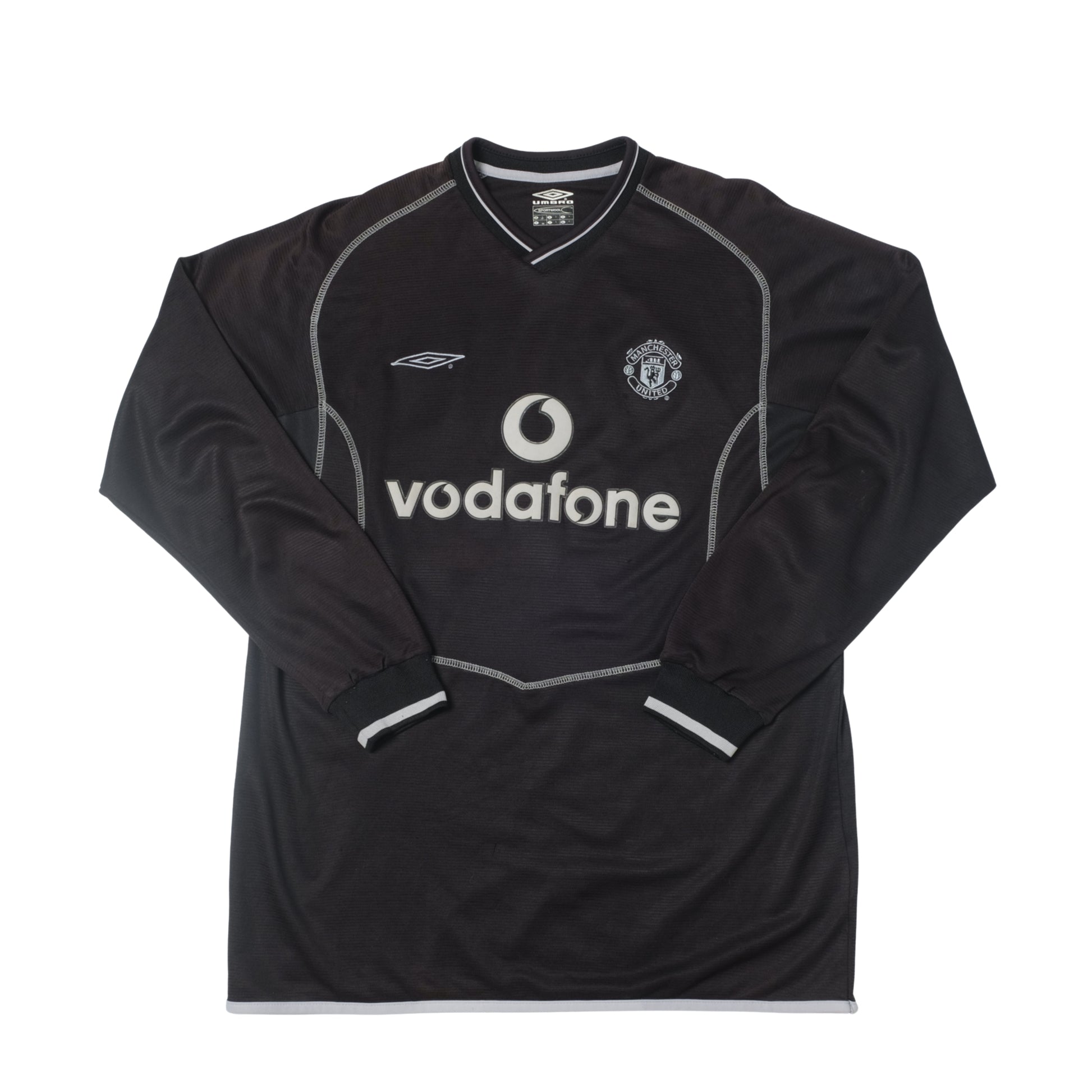 2000/02 Manchester United Goalkeeper Shirt Umbro (XL)