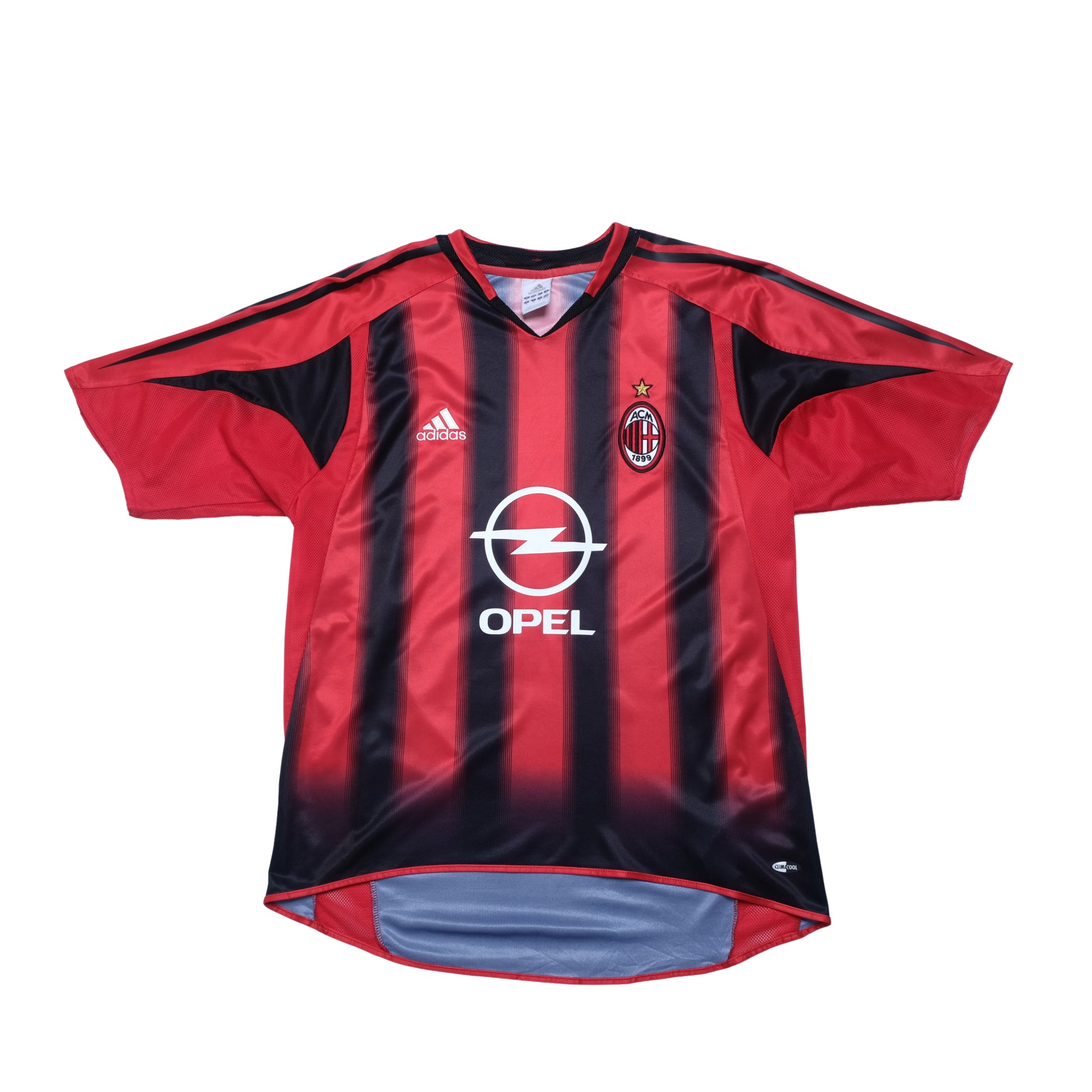 2004/05 AC Milan Home Shirt Adidas Kaka (M) 