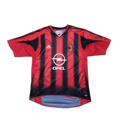 2004/05 AC Milan Home Shirt Adidas Kaka (M) 