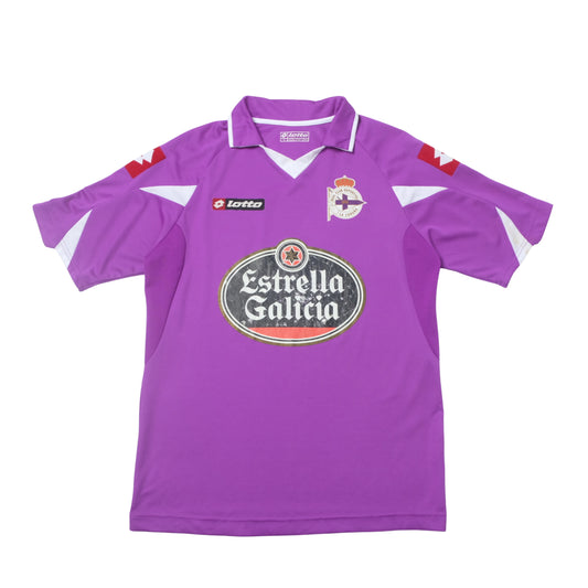 2010/11 Deportivo La Coruna Home Shirt Lotto (M)