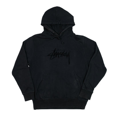Stussy Vintage Black Hoodie Small