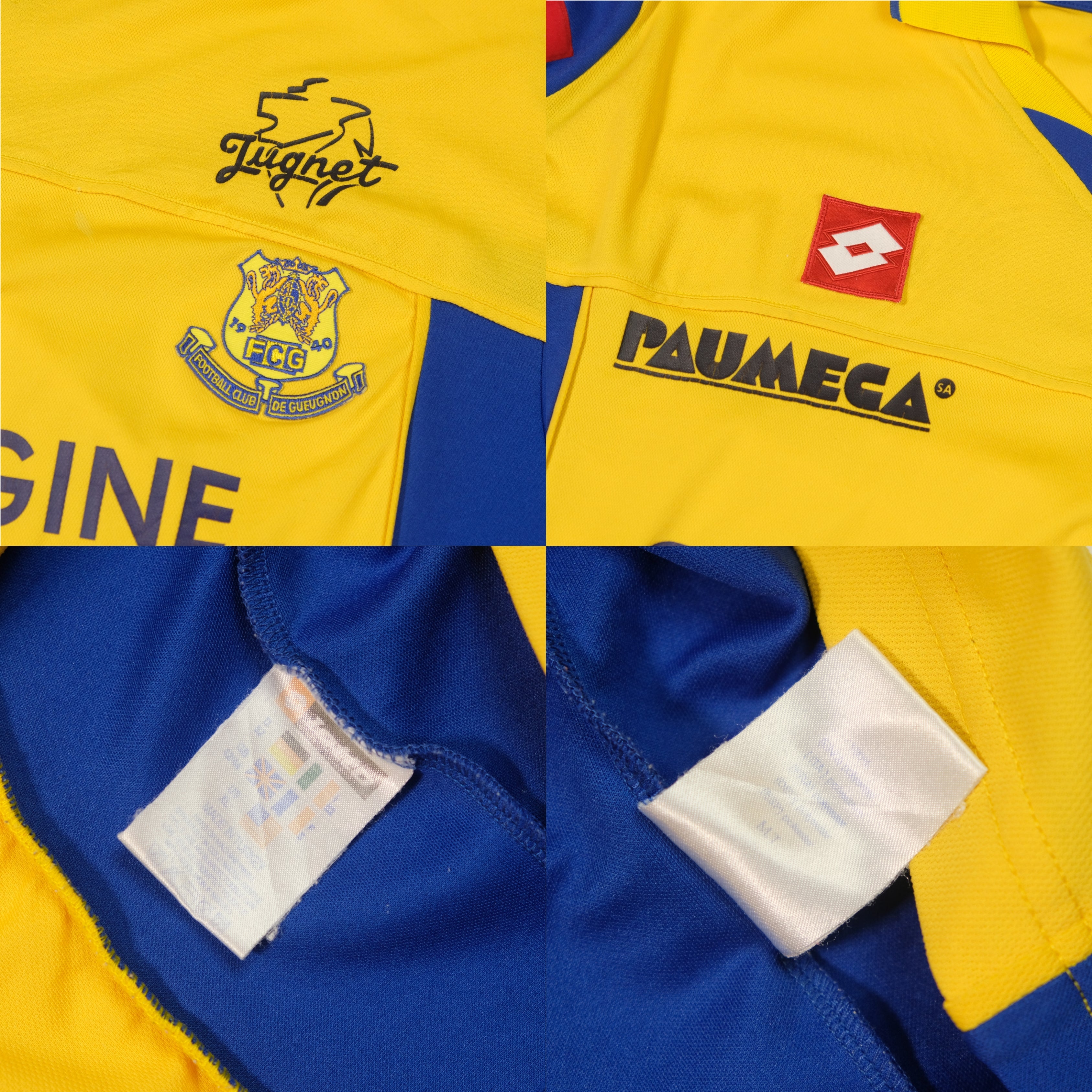 2003/04 Gueugnon Home Shirt Lotto (L)