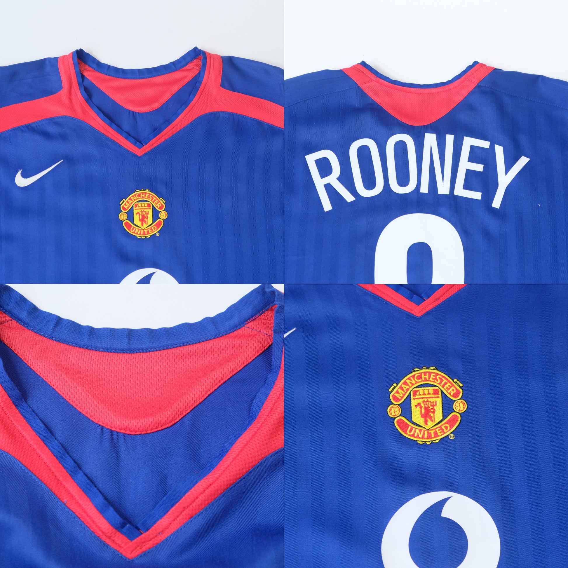 2005/06 Manchester United Away Shirt Nike Rooney (L)