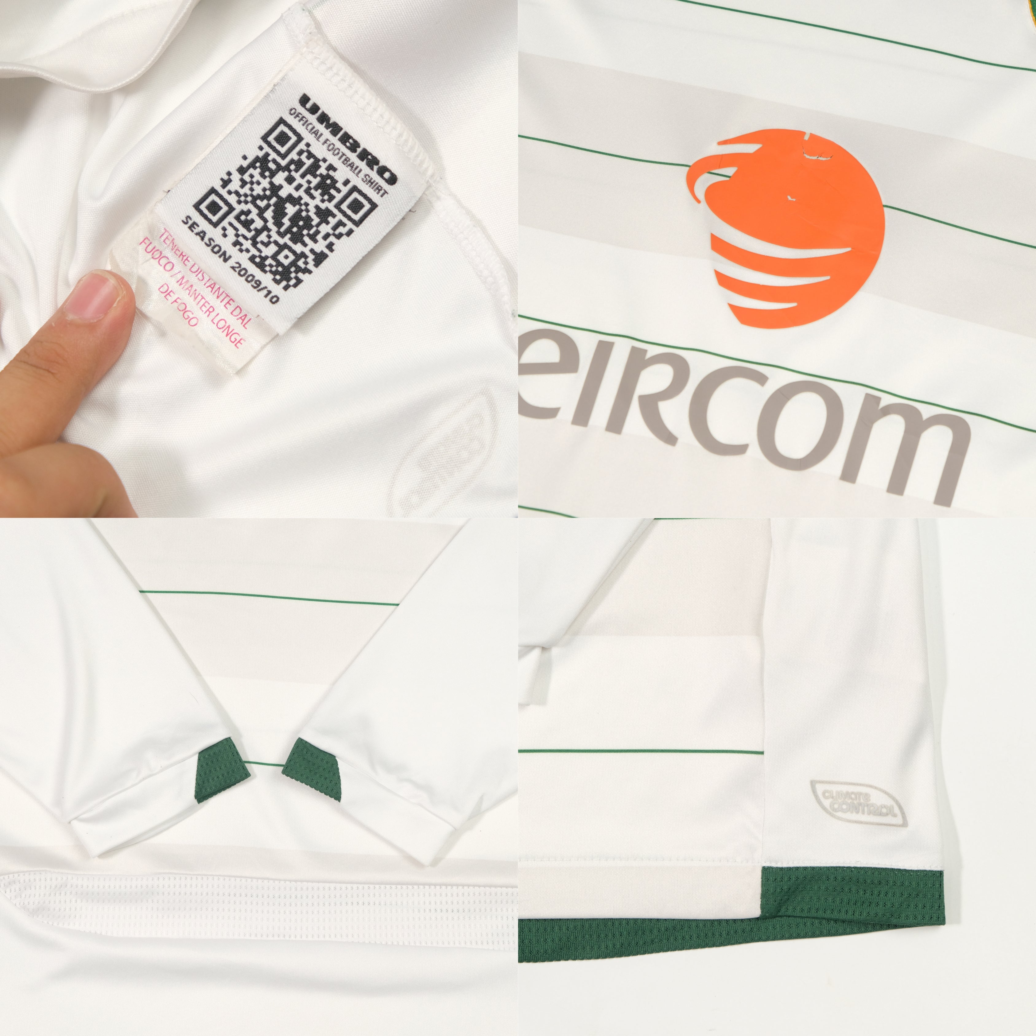 2009/10 Ireland Away Shirt Umbro (L)