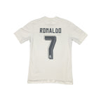 2015/16 Real Madrid Home Shirt Ronaldo Adidas (S)