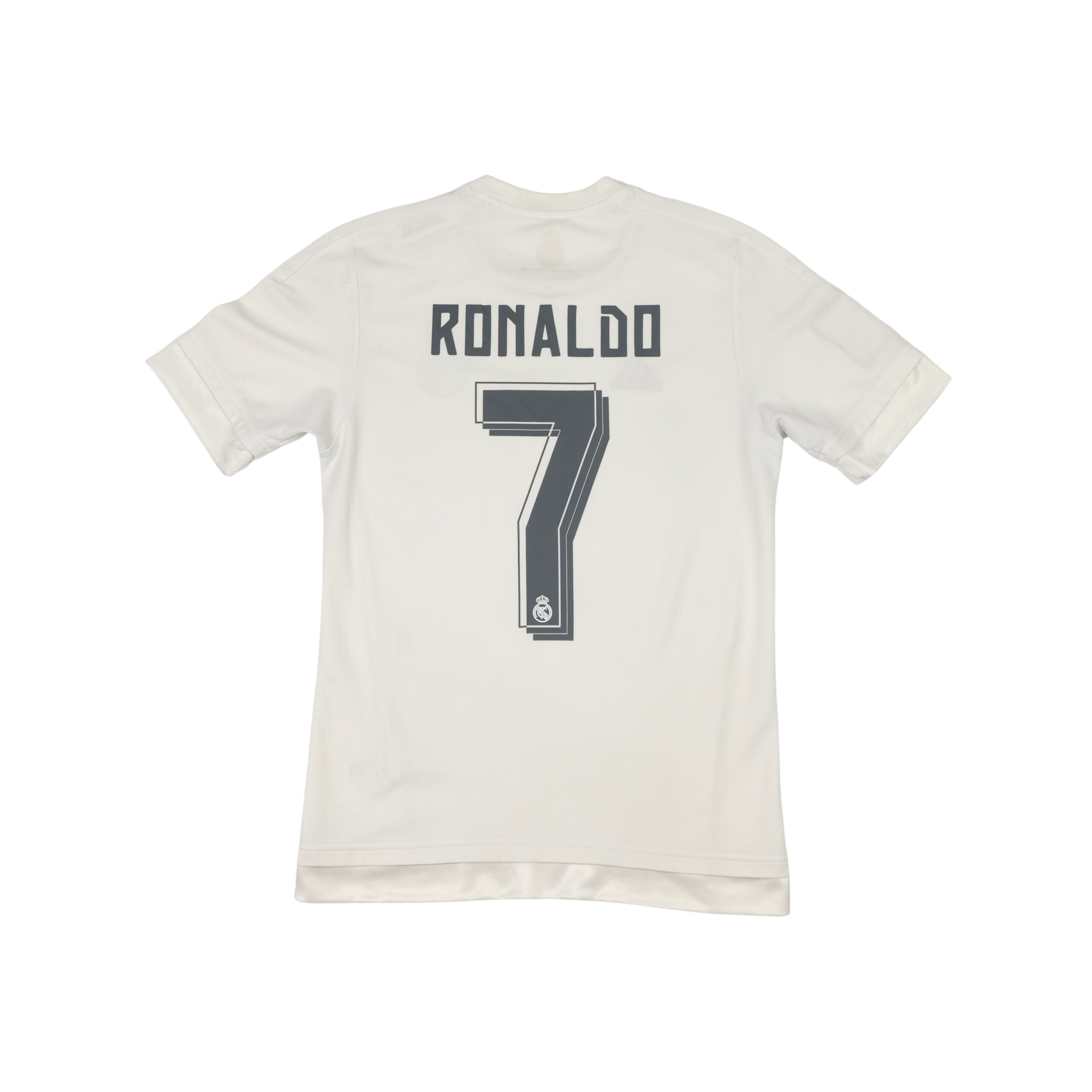 2015/16 Real Madrid Home Shirt Ronaldo Adidas (S)