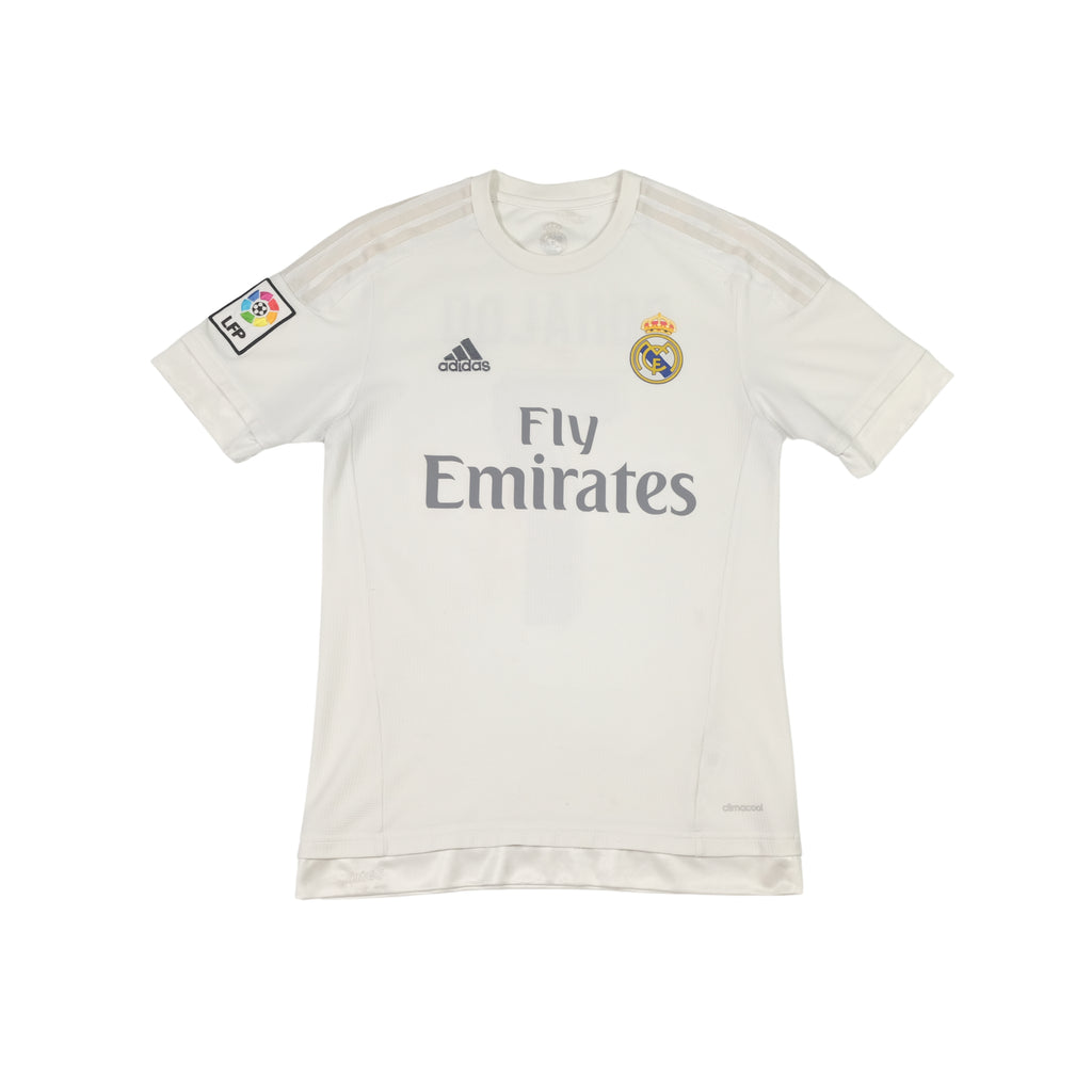 2015/16 Real Madrid Home Shirt Ronaldo Adidas (S)