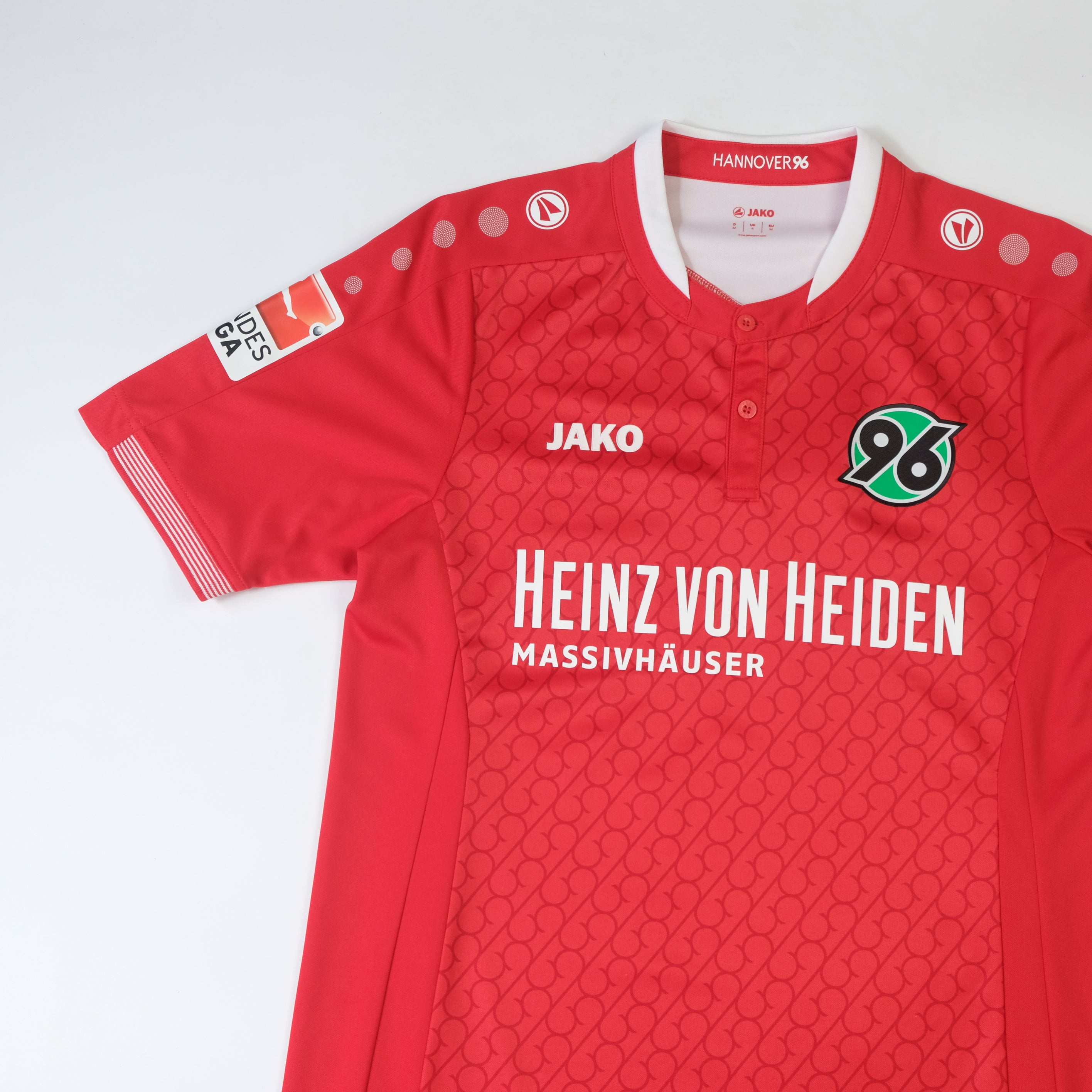 2016/17 Hannover 96 Home Shirt Jako Hotaru (S)