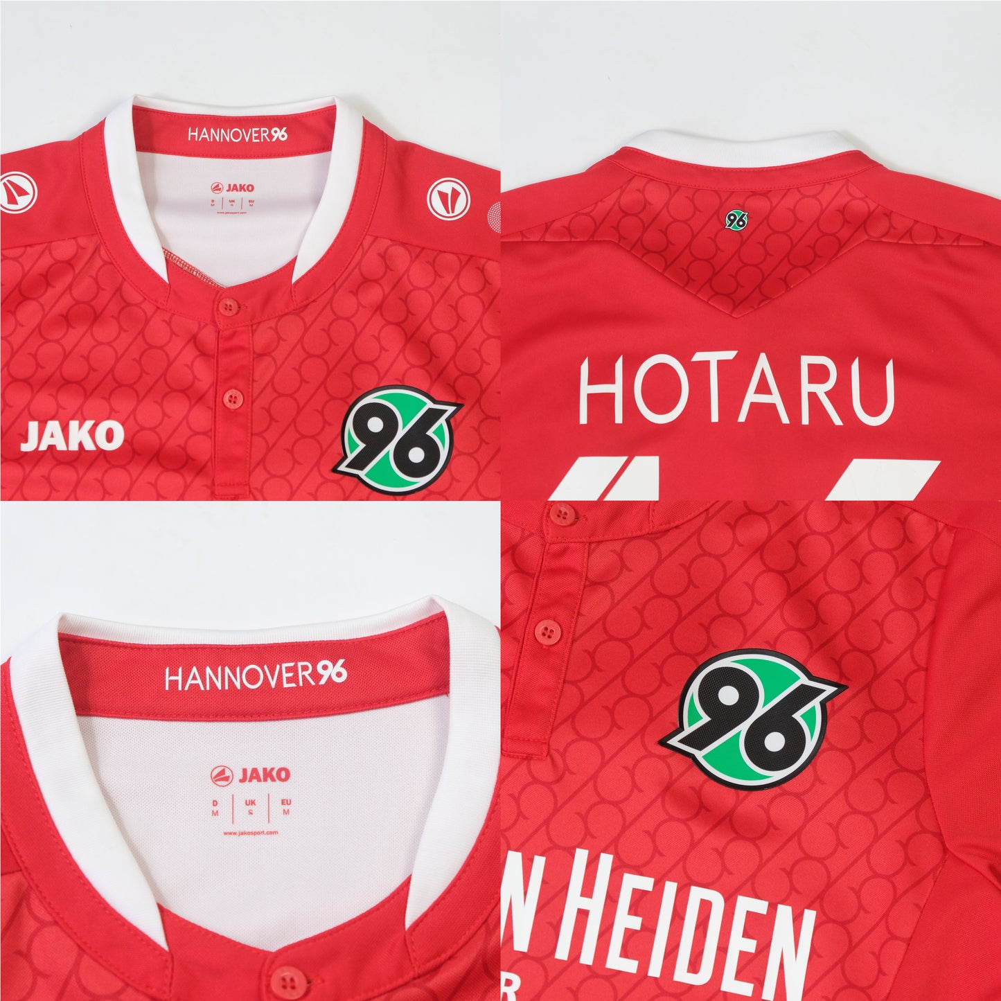 2016/17 Hannover 96 Home Shirt Jako Hotaru (S)