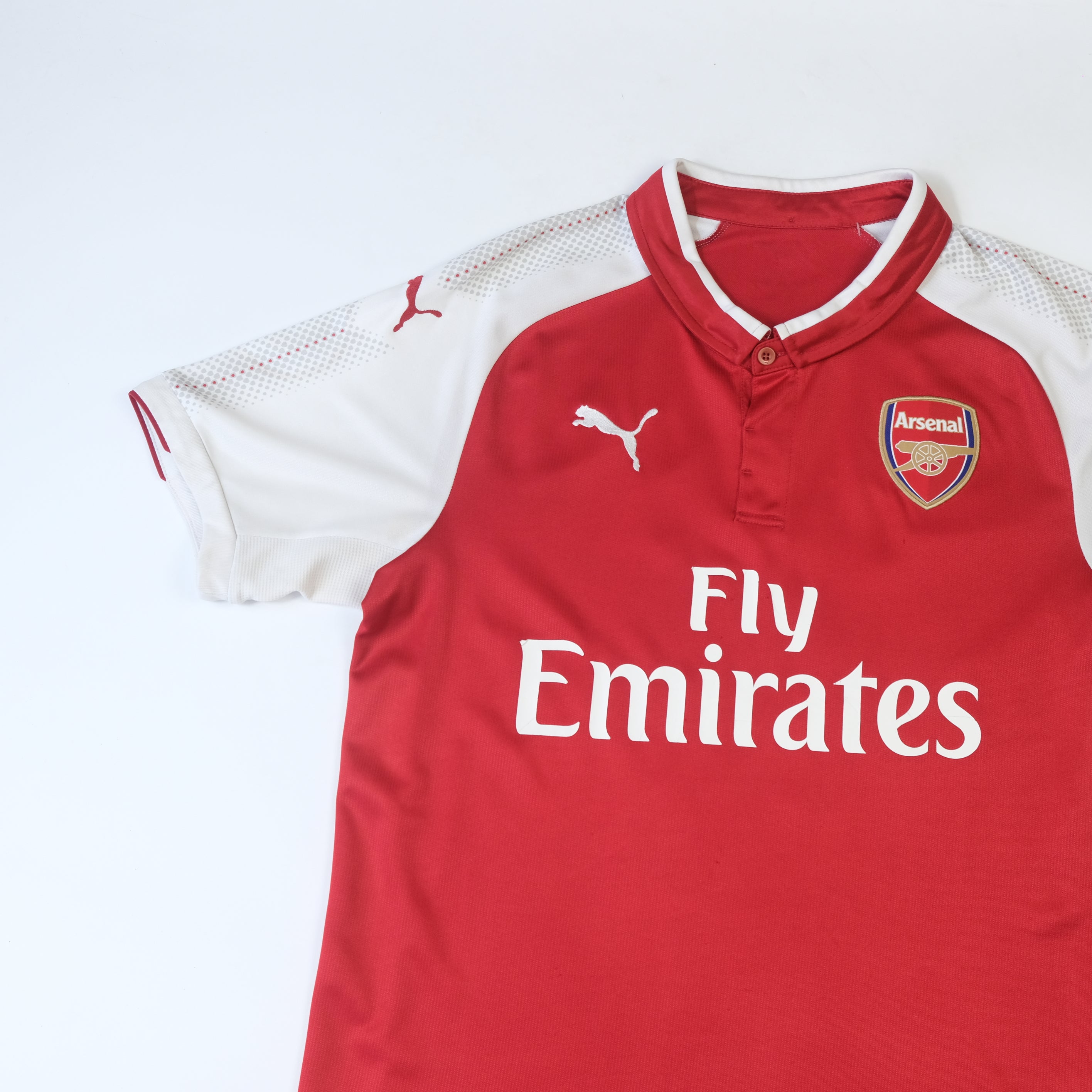 2017/18 Arsenal Home Shirt Puma Lacazette (M)