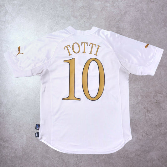 2004/06 Italy Away Shirt Puma Totti (L/XL)