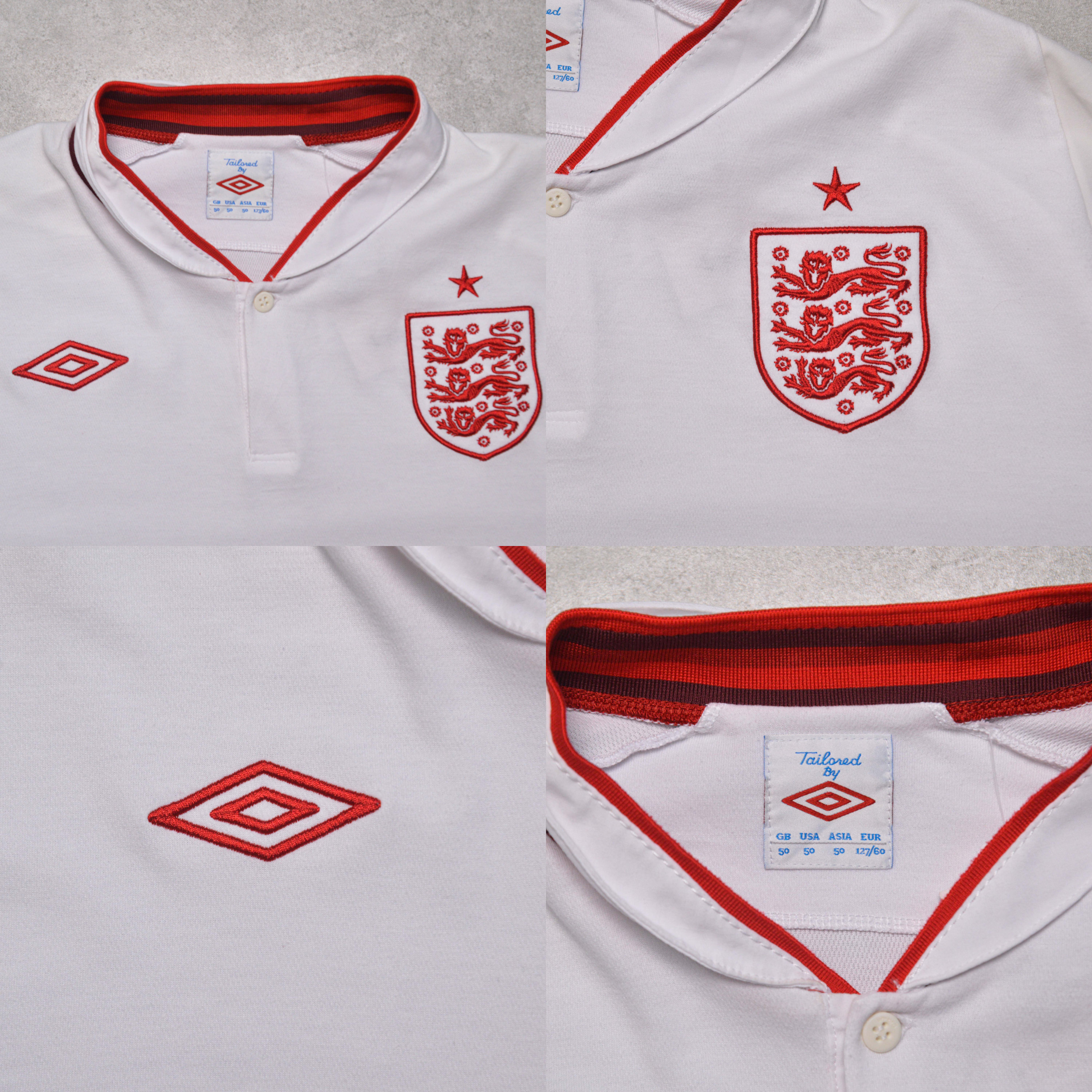 2012/13 England Home Shirt Umbro (2XL)