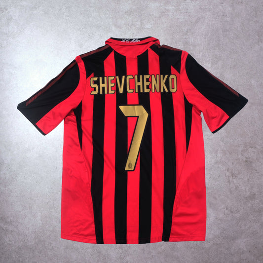 2005/06 AC Milan Home Shirt Adidas Shevchenko (M/L)