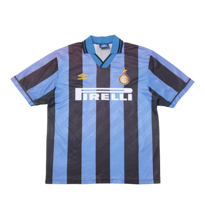 1995/96 Inter Milan Home Shirt Caio Ribiero (L/XL)