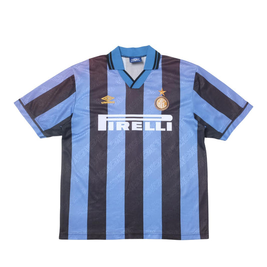 1995/96 Inter Milan Home Shirt Caio Ribiero (L/XL)