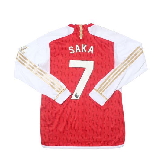 2023/24 Arsenal Home Shirt Adidas Saka (M/L)