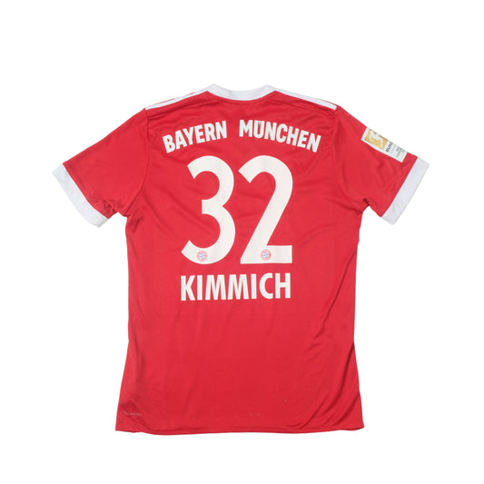 2017/18 Bayern Munich Home Shirt Adidas Kimmich (S)