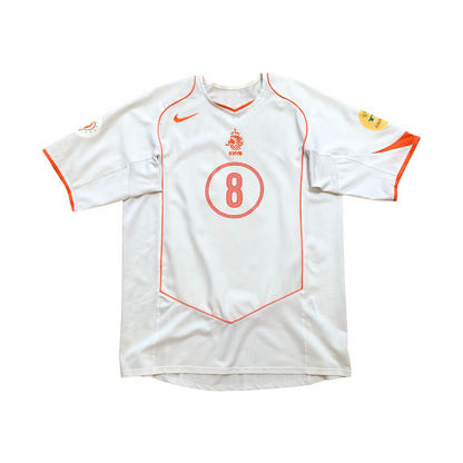 Holland/Netherlands Davids 8 Original Away Football Shirt 2004/2006 Nike Large