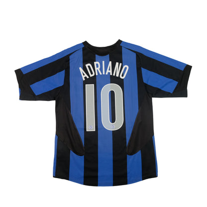2005/06 Inter Milan Home Shirt Nike Adriano (L)