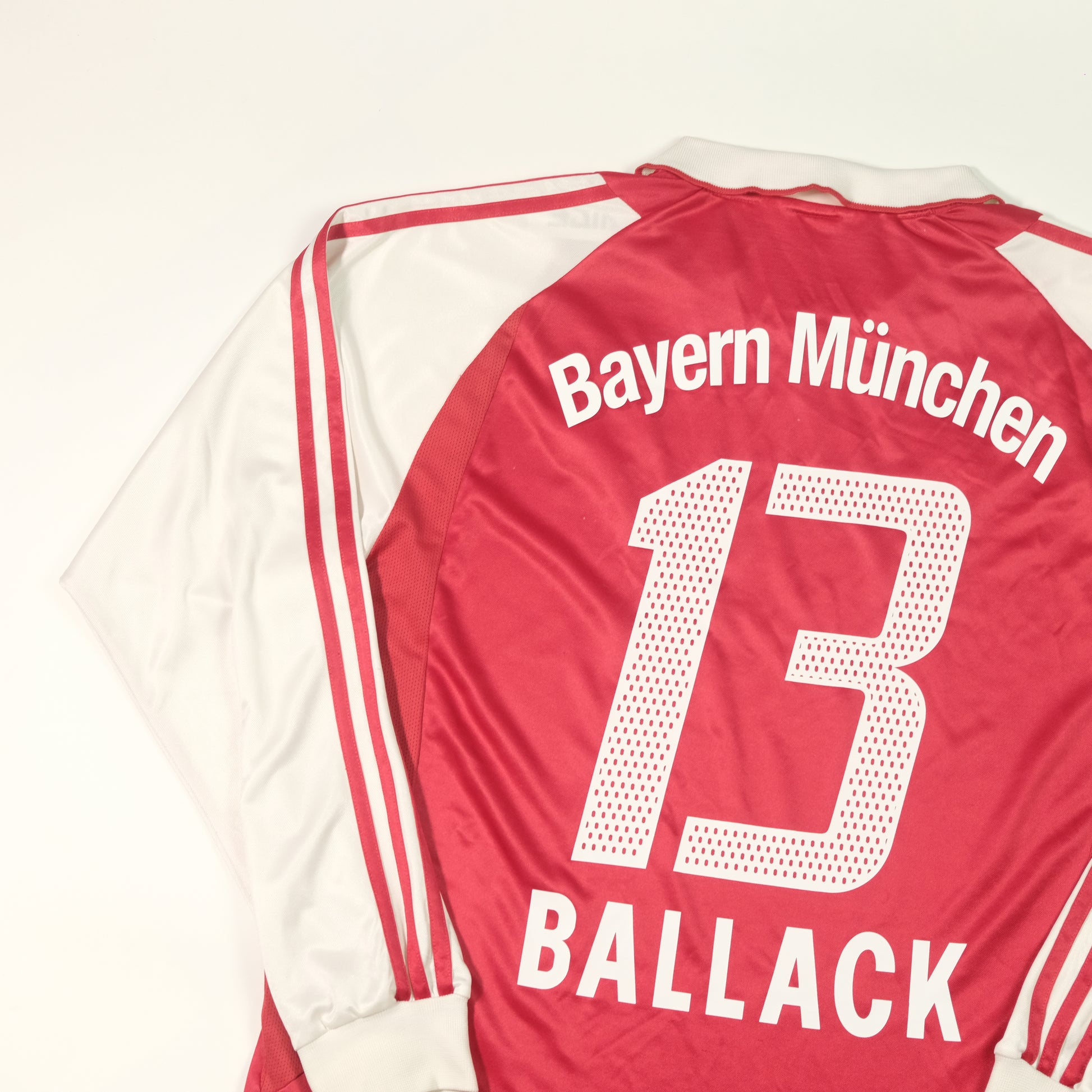 2003/2004 Bayern Munich Home Shirt Ballack Adidas