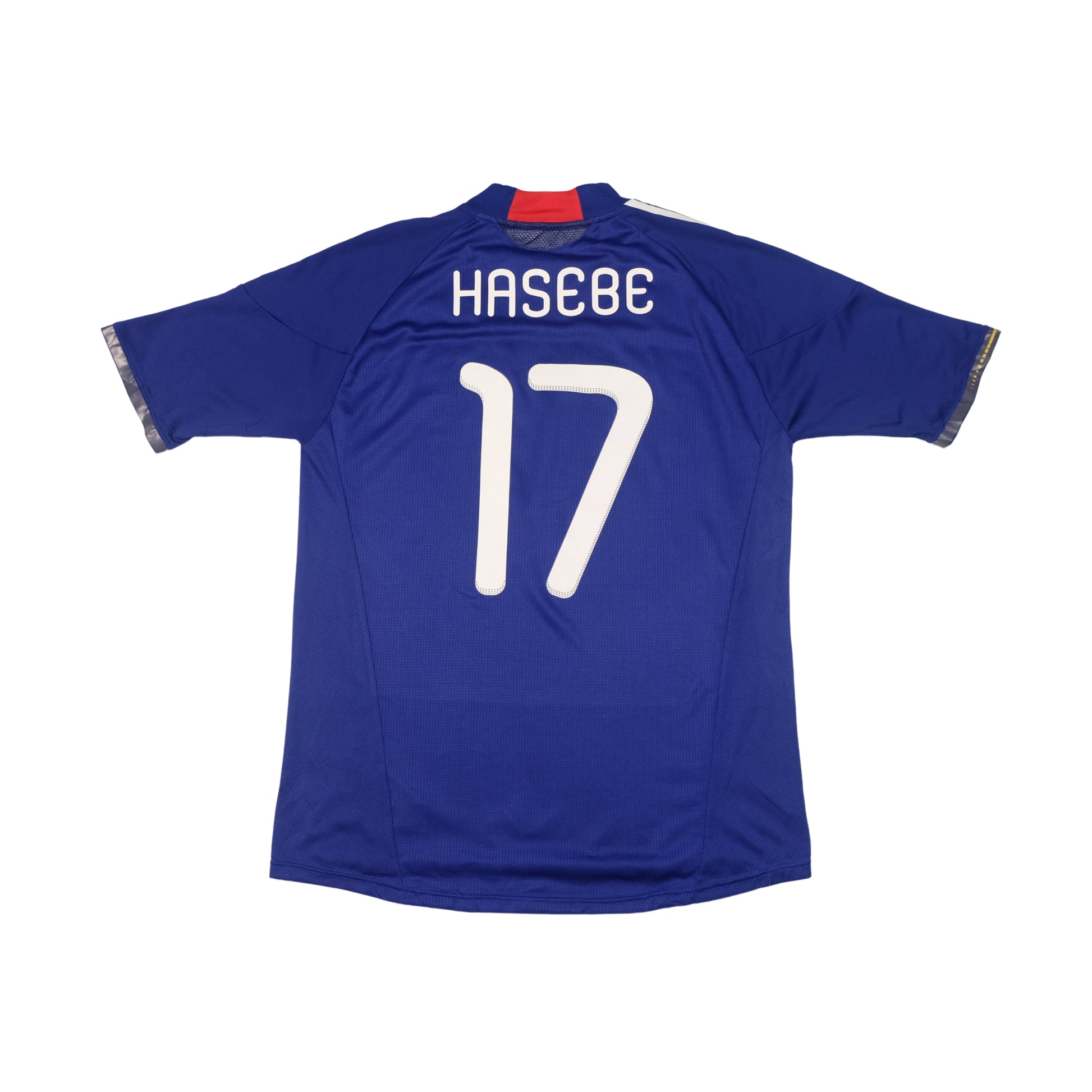 2010 Japan Home Shirt Adidas Hasebe (M)