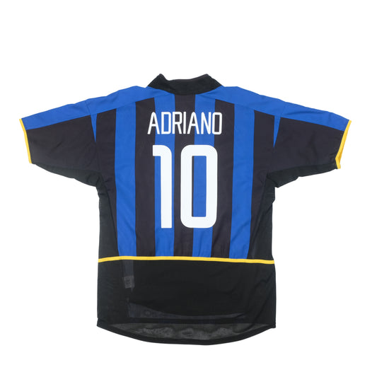 2002/03 Inter Milan Home Shirt Nike Adriano (M/L)