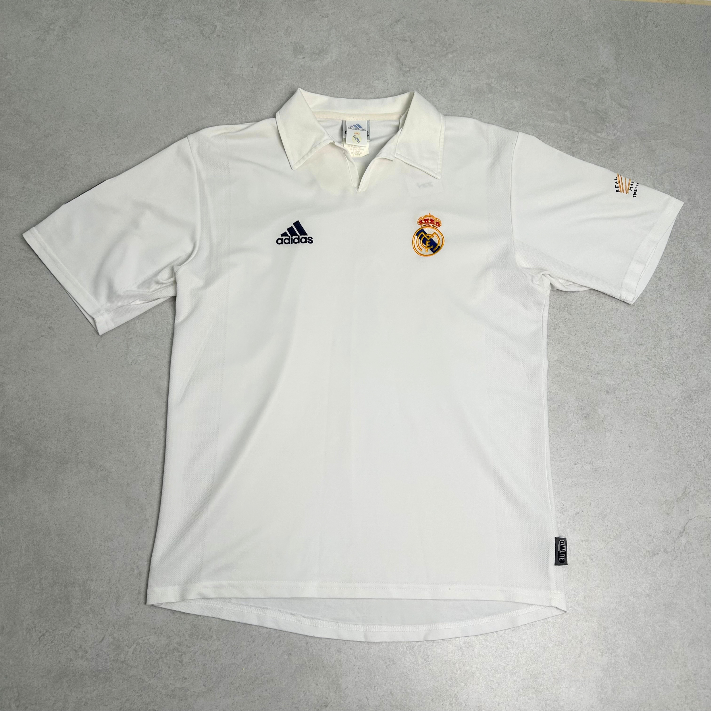 2002/03 Real Madrid Centenary Home Shirt Adidas Ronaldo (M)