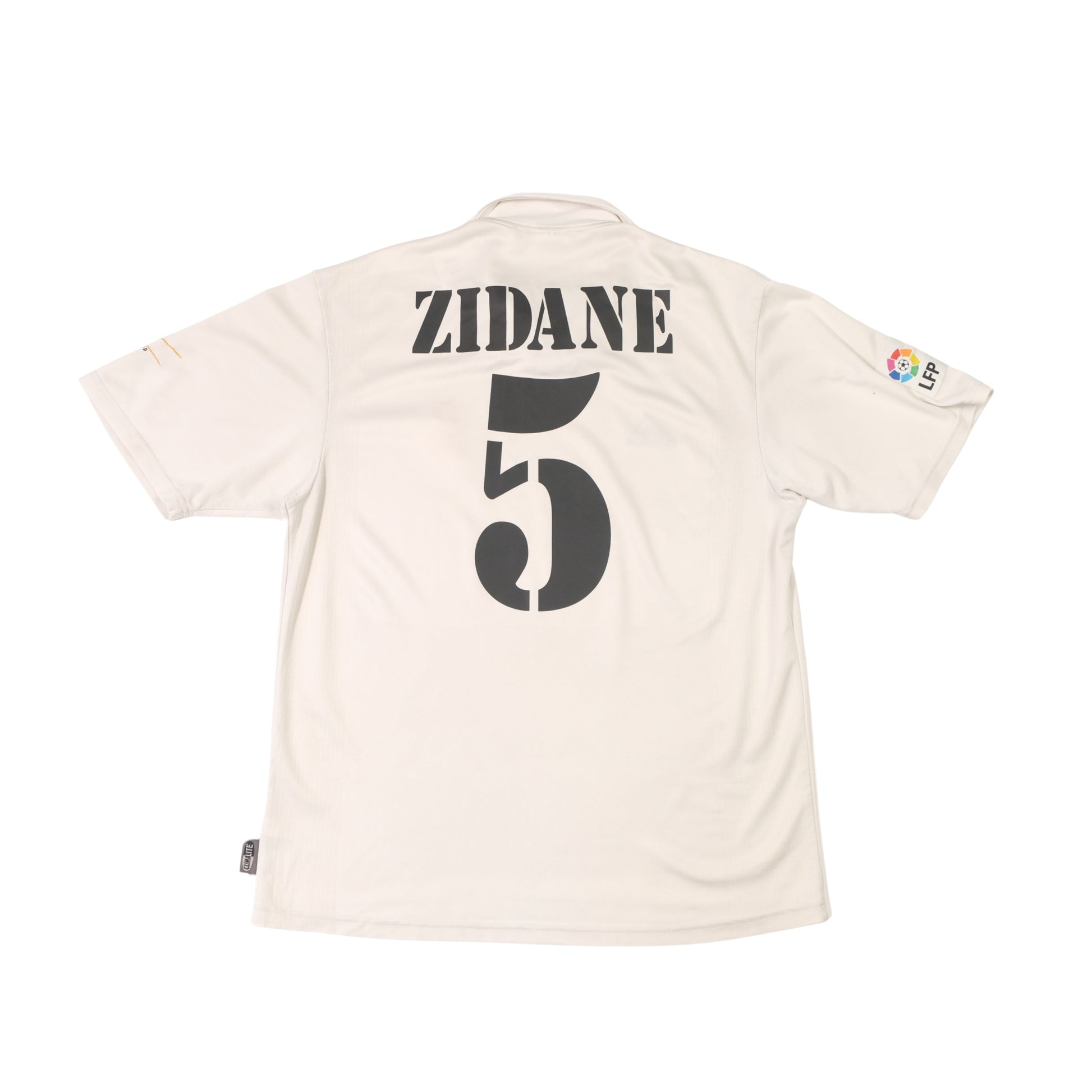 2001/02 Real Madrid Home Shirt Adidas Zidane (M)