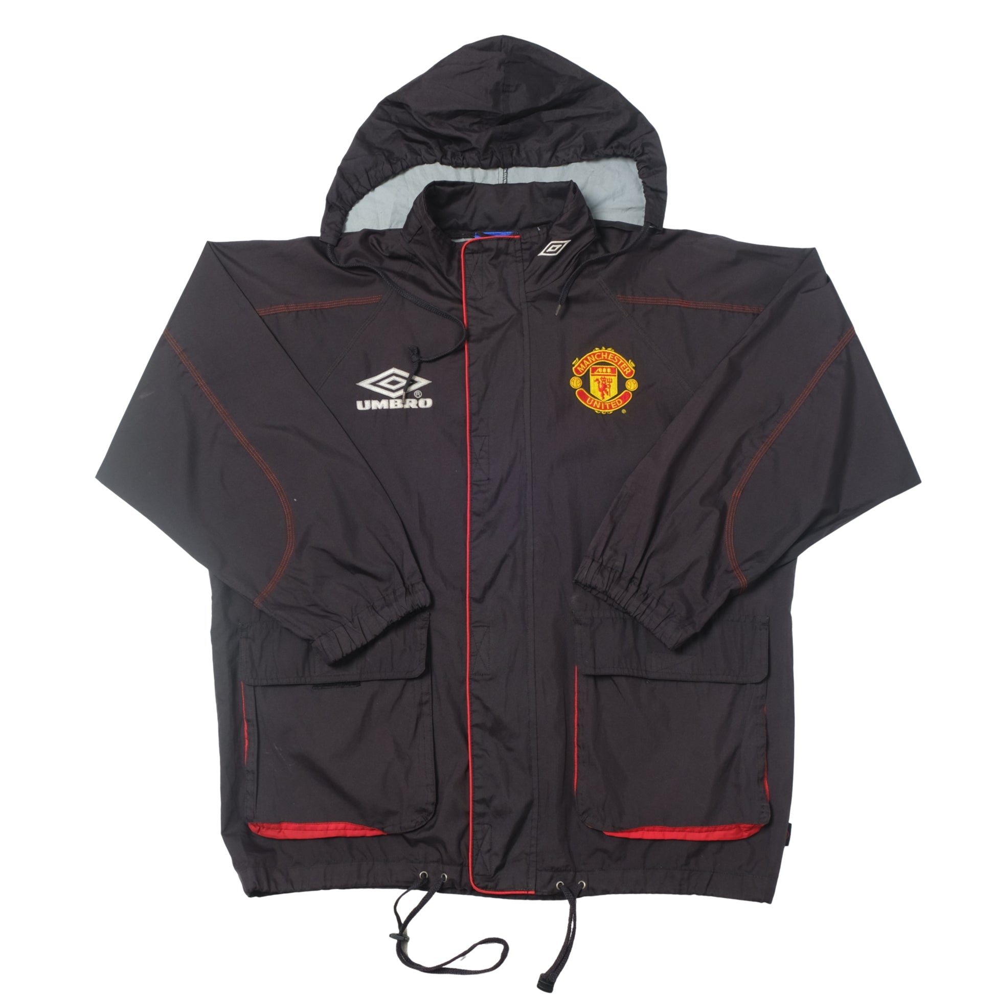 1998/99 Manchester United Track Training Jacket Umbro (XL)