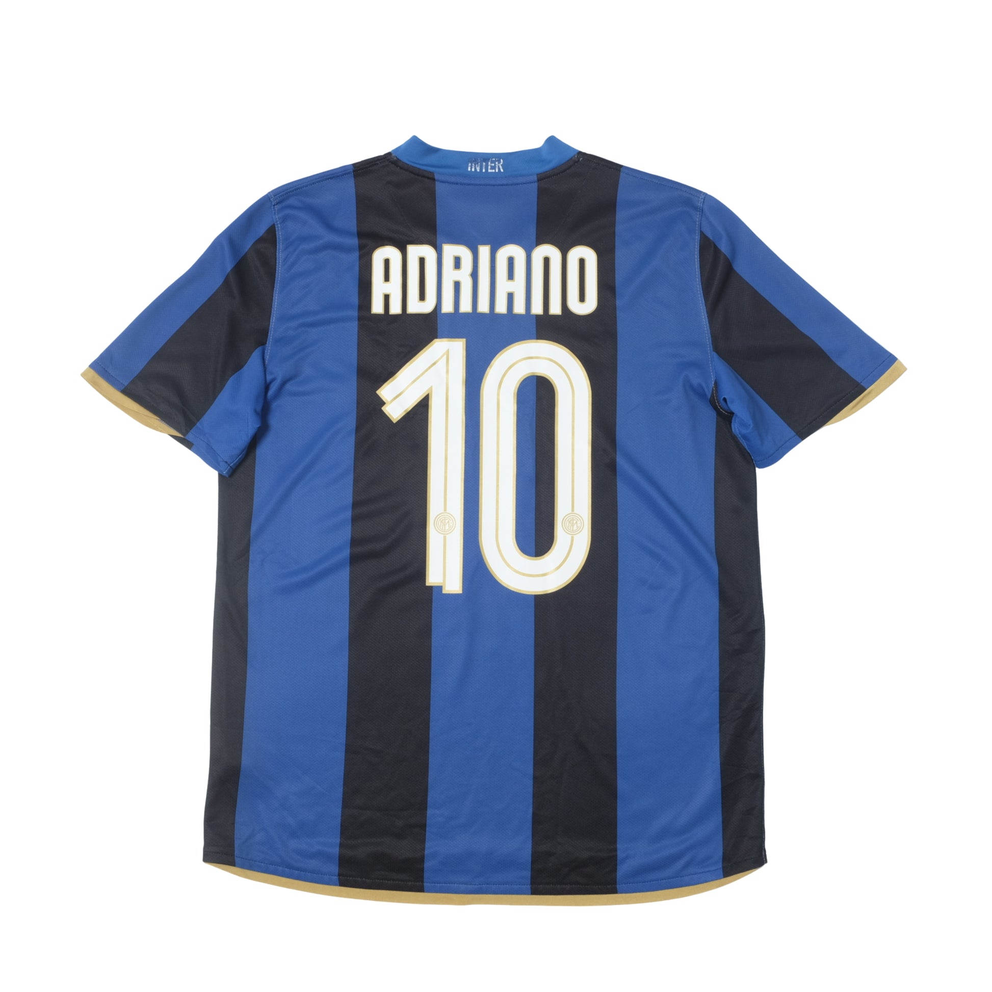 2008/09 Inter Milan Home Shirt Nike Adriano (M)