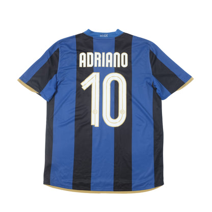2008/09 Inter Milan Home Shirt Nike Adriano (M)