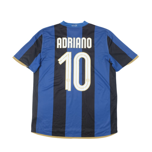 2008/09 Inter Milan Home Shirt Nike Adriano (M)