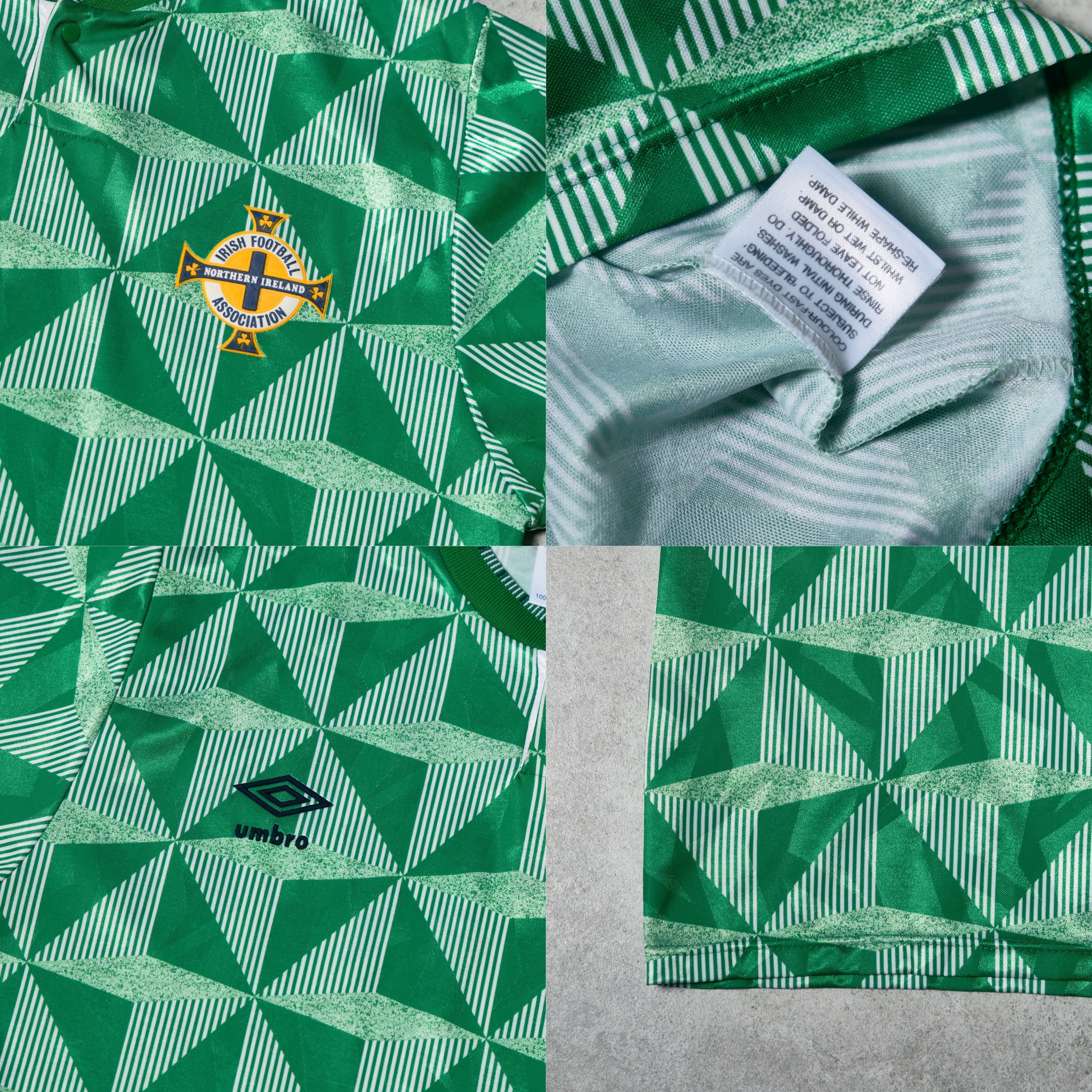 1990/92 Northern Ireland Home Shirt Umbro (L/XL)
