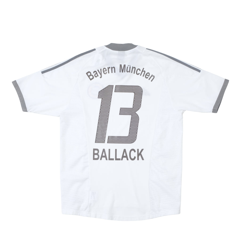 2002/04 Bayern Munich Away Shirt Adidas Ballack (M)