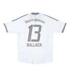 2002/04 Bayern Munich Away Shirt Adidas Ballack (M)
