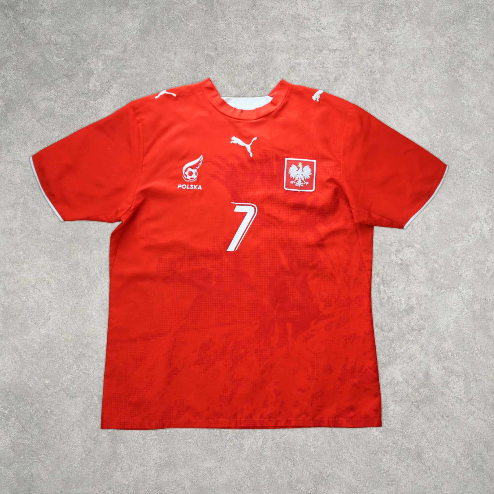2006/07 Poland Away Shirt Puma Smolarek (M/L)