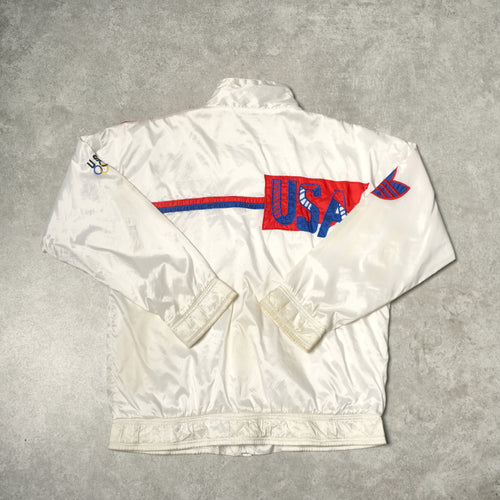 1988 USA Seoul Olympics Training Track Jacket Adidas (M)