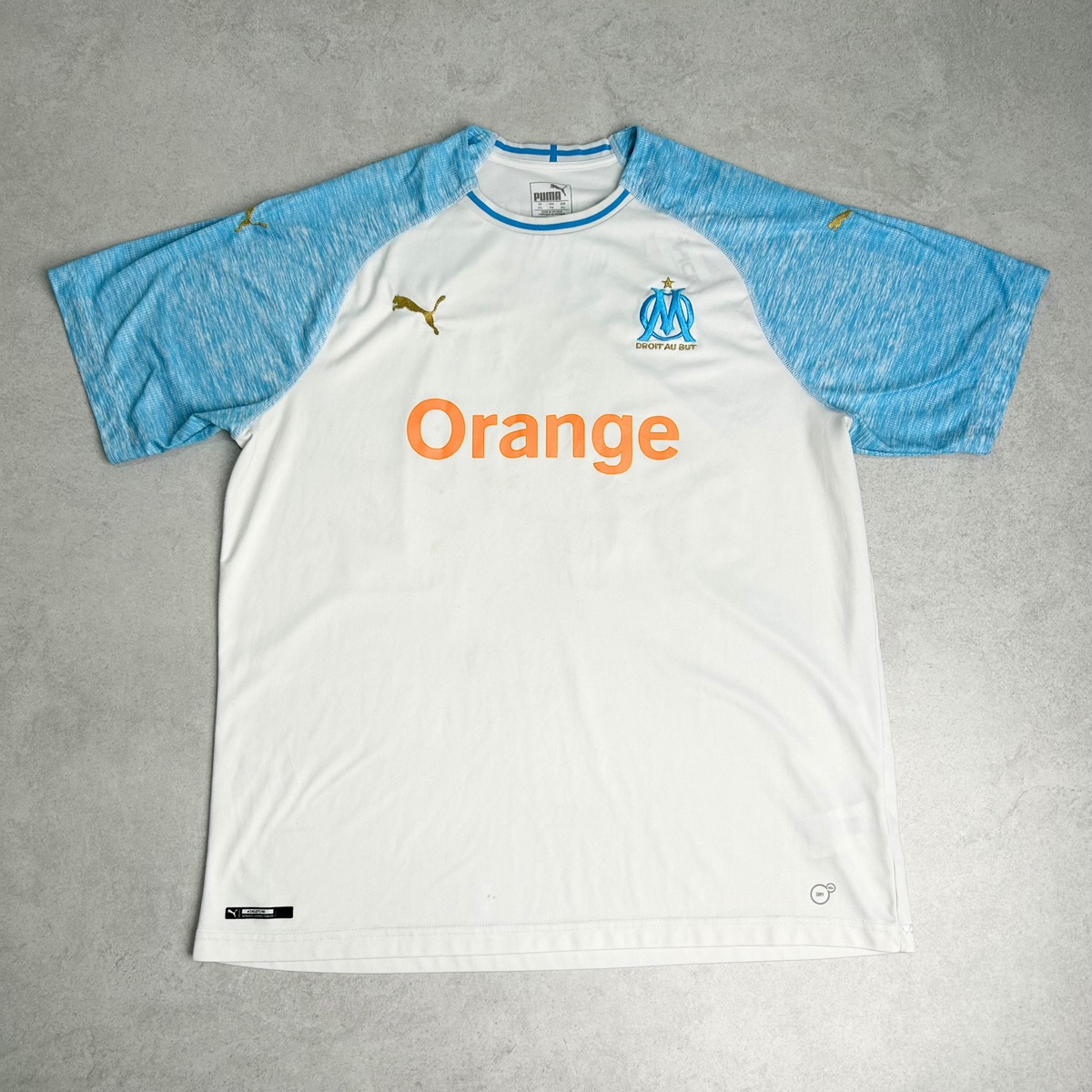 2018/19 Olympique Marseille Home Shirt Puma Thauvin (L/XL)