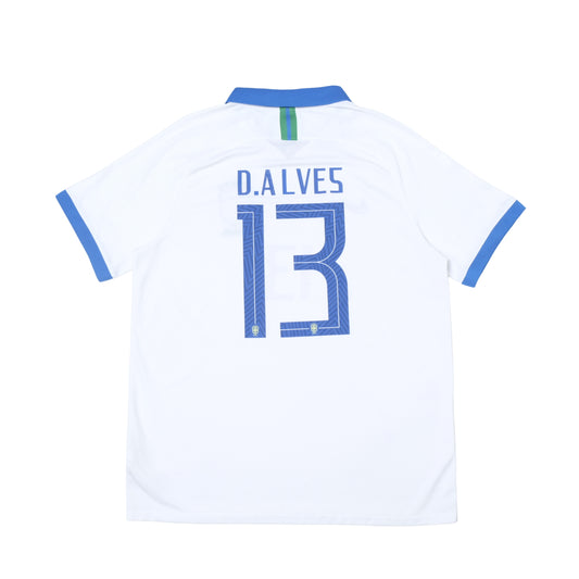 2019/20 Brazil Away Shirt Nike Dani Alves (XL)
