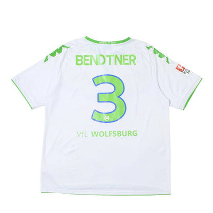 2015/16 Wolfsburg Home Shirt Kappa Bendtner (L/XL)