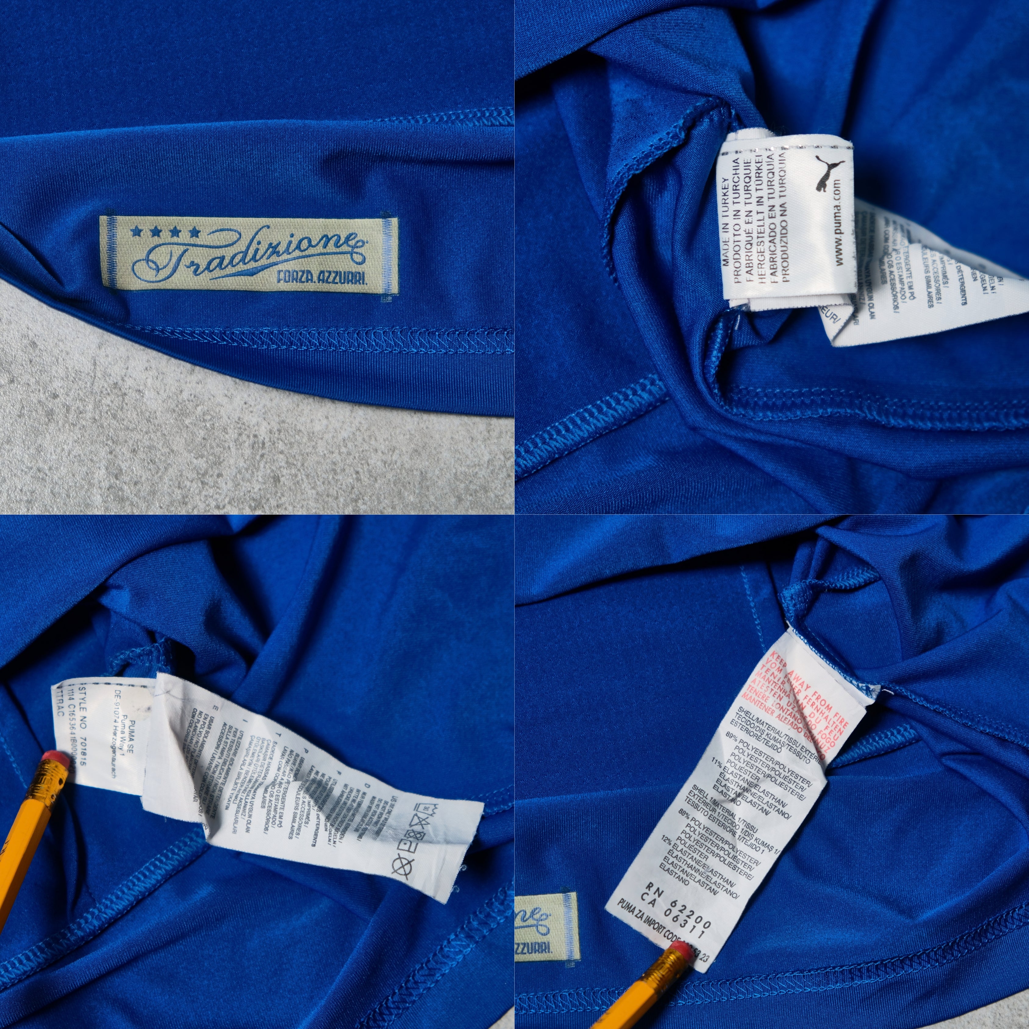 2014/15 Italy Home Shirt Puma (M/L)
