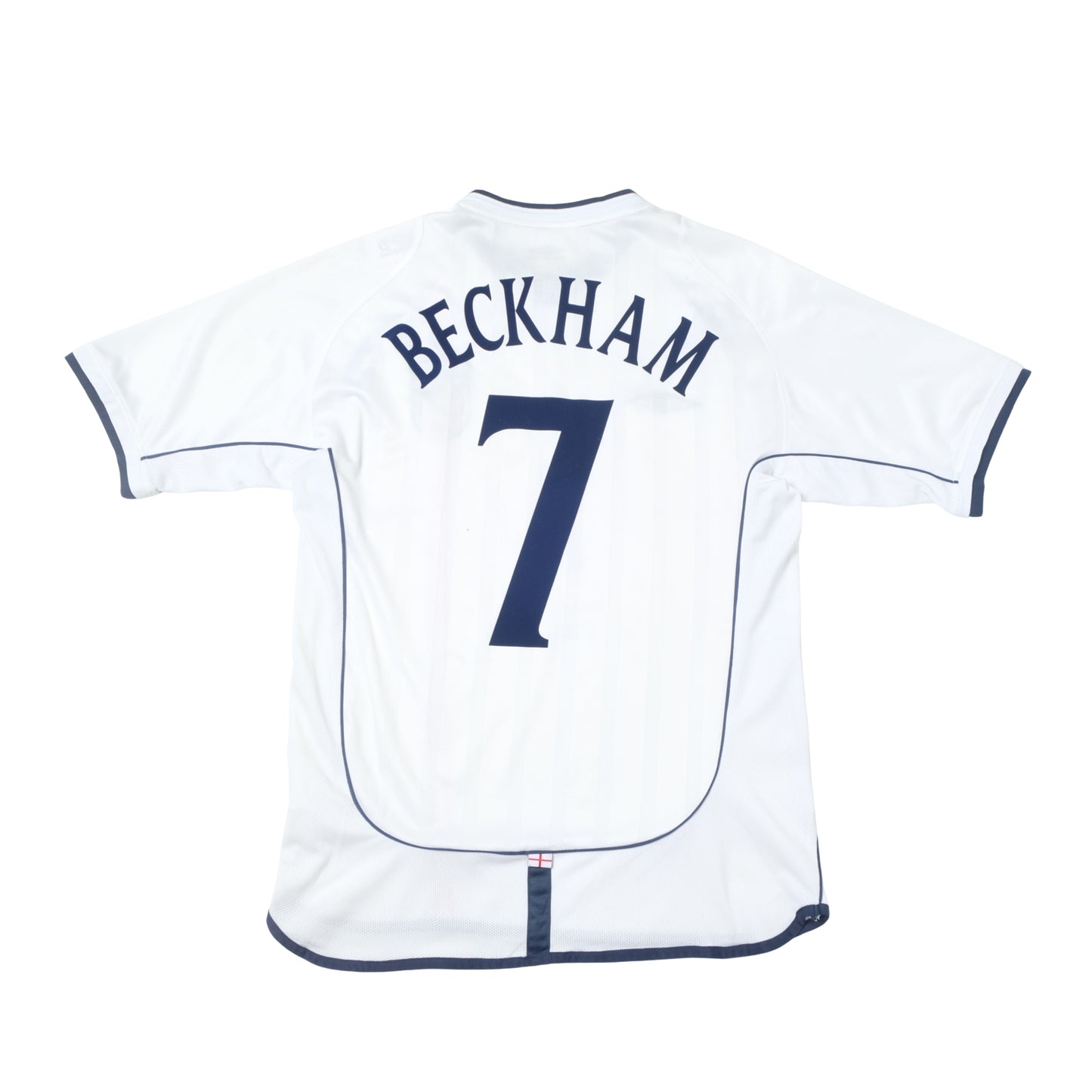 2002/04 England Home Shirt Umbro Beckham (M/L)